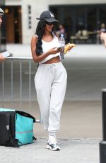 MAYA JAMA Out and About in London 08/03/2019