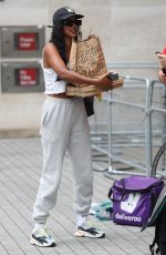 MAYA JAMA Out and About in London 08/03/2019