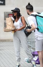 MAYA JAMA Out and About in London 08/03/2019