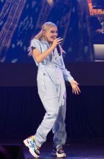 MEG DONNELLY Performs at D23 Expo in Anaheim 08/25/2019