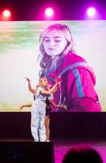MEG DONNELLY Performs at D23 Expo in Anaheim 08/25/2019