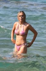 MEGAN BARTON HANSON and DEMI SIMS in Bikinis at Celebs Go Dating Show Set in Crete 07/31/2019