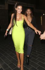 MEGAN BARTON HANSON Night Out in London 08/06/2019