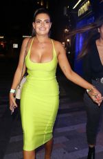MEGAN BARTON HANSON Night Out in London 08/06/2019