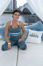 MEGAN BARTON HANSON, ROSIE WILLIAMSn DAISIE SMITH, DANIELLE PEAZER and RACHEL WARD at Isle of Paradise at Fulham Beach in London 08/22/2019