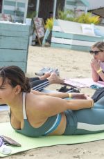MEGAN BARTON HANSON, ROSIE WILLIAMSn DAISIE SMITH, DANIELLE PEAZER and RACHEL WARD at Isle of Paradise at Fulham Beach in London 08/22/2019
