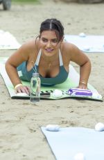 MEGAN BARTON HANSON, ROSIE WILLIAMSn DAISIE SMITH, DANIELLE PEAZER and RACHEL WARD at Isle of Paradise at Fulham Beach in London 08/22/2019