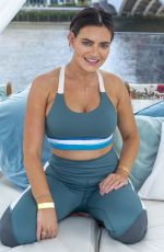 MEGAN BARTON HANSON, ROSIE WILLIAMSn DAISIE SMITH, DANIELLE PEAZER and RACHEL WARD at Isle of Paradise at Fulham Beach in London 08/22/2019
