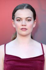 MEGAN CHARPENTIER at It: Chapter Two Premiere in Westwood 08/26/2019