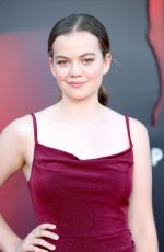 MEGAN CHARPENTIER at It: Chapter Two Premiere in Westwood 08/26/2019