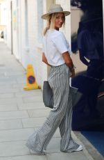 MEGAN MCKENNA Out and About in London 08/27/2019