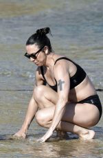 MELANIE CHISHOLM in Bikini at a Beach in Mykonos 08/24/2019