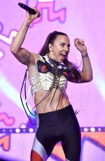 MELANIE CHISHOLM Performs at Stockholm Pride Festival Opening Night 07/31/2019