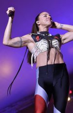 MELANIE CHISHOLM Performs at Stockholm Pride Festival Opening Night 07/31/2019
