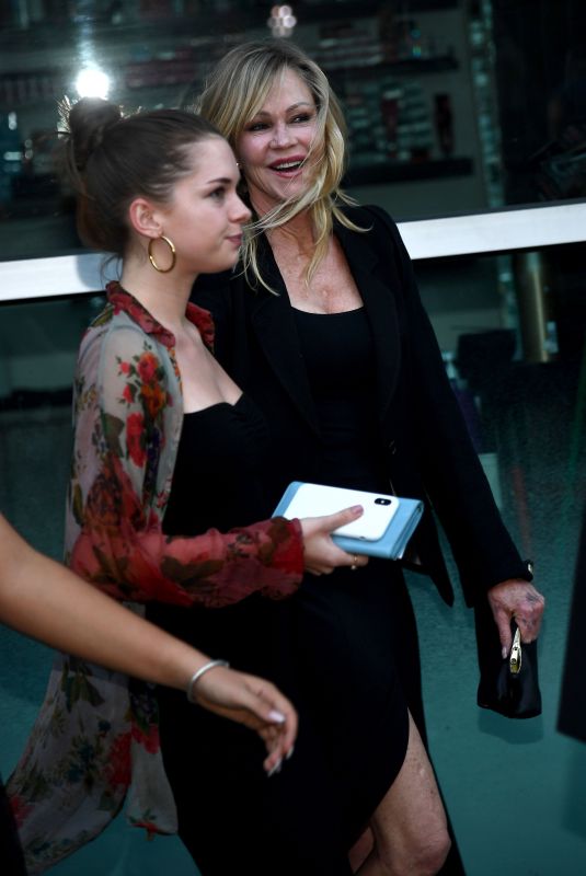 MELANIE GRIFFITH and STELLA BANDERAS Out in Los Angeles 08/01/2019