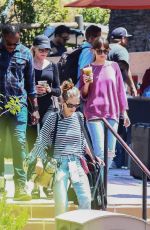 MELANIE GRIFFITH Visits DAKOTA JOHNSON on the Set of Ccovers on Catalina Island 07/30/2019