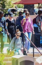 MELANIE GRIFFITH Visits DAKOTA JOHNSON on the Set of Ccovers on Catalina Island 07/30/2019