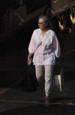 MERYL STREEP Leaves Big Little Lies Set in Los Angeles 07/28/2019
