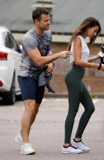MICEHELLE KEEGAN Leaves a Gym in Essex 08/16/2019