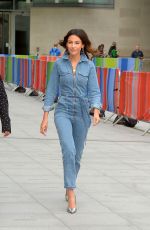 MICHELLE KEGAN Leaves BBC Studio in London 07/31/2019