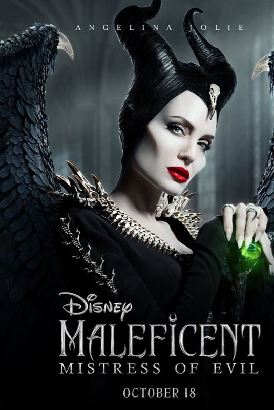 MICHELLE PFEIFFER, ANGELINA JOLIE and ELLE FANNING - Maleficent: Mistress of Evil Preview Poster