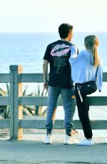 MICHELLE RANDOLPH and Gregg Sulkin Out in Santa Monica 08/13/2019