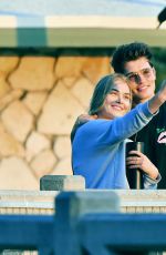 MICHELLE RANDOLPH and Gregg Sulkin Out in Santa Monica 08/13/2019