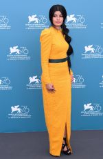 MILA AL ZAHRANI at The Perfect Candidate Photocall at 76th Venice Film Festival 08/29/2019