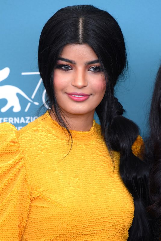 MILA AL ZAHRANI at The Perfect Candidate Photocall at 76th Venice Film Festival 08/29/2019