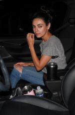 MILA KUNIS and Ashton Kutcher at Avra Restaurant in Beverly Hills 08/21/2019