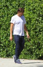 MILA KUNIS and Ashton Kutcher Out and About in Los Angeles 08/15/2019