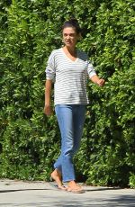 MILA KUNIS and Ashton Kutcher Out and About in Los Angeles 08/15/2019
