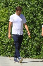 MILA KUNIS and Ashton Kutcher Out and About in Los Angeles 08/15/2019