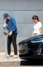 MILA KUNIS and Ashton Kutcher Out in Los Angeles 08/12/2019