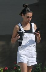 MILA KUNIS Out and About in Los Angeles 08/23/2019