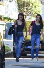 MILA KUNIS Out with a Friend in Sherman Oaks 08/20/2019