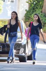 MILA KUNIS Out with a Friend in Sherman Oaks 08/20/2019