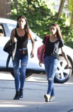 MILA KUNIS Out with a Friend in Sherman Oaks 08/20/2019