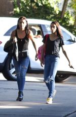 MILA KUNIS Out with a Friend in Sherman Oaks 08/20/2019