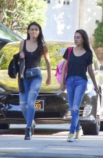 MILA KUNIS Out with a Friend in Sherman Oaks 08/20/2019
