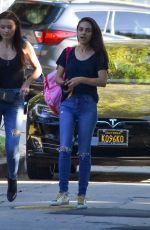 MILA KUNIS Out with a Friend in Sherman Oaks 08/20/2019