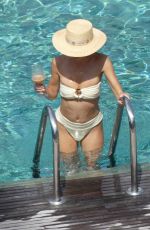 MILEY CYRUS and KAITLYNN CARTER in Bikinis on Vacation in Lake Como 08/09/2019
