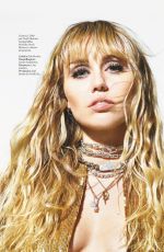 MILEY CYRUS in Elle Magazine, Portugal September 2019