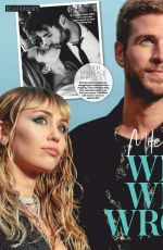 MILEY CYRUS in Who Magazine, September 2019
