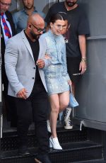MILLIE BOBBY BROWN Leaves Her Pop Up Store Florence by Mills in New York 08/25/2019