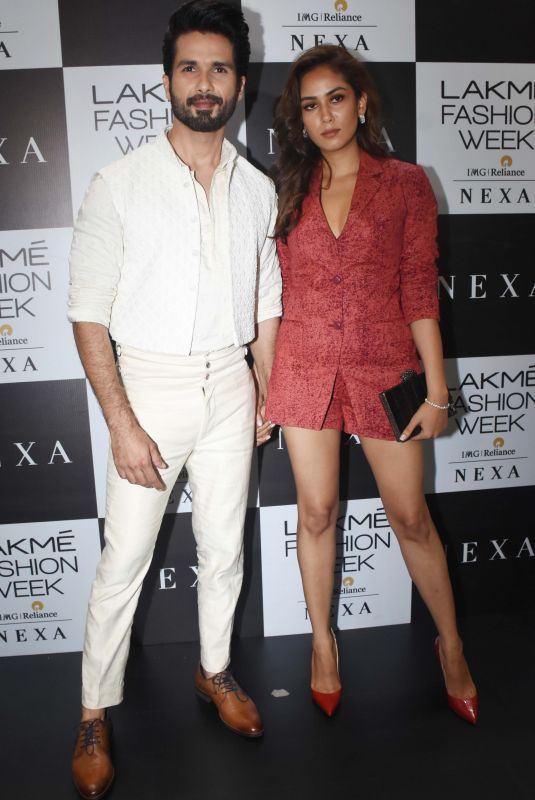MIRA RAJPUT at Lakme Fashion Week 2019 in Mumbai 08/24/2019