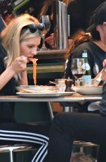 MOLLI KING and Stuart Broad at Italian Restaurant in Primrose Hill 08/12/2019