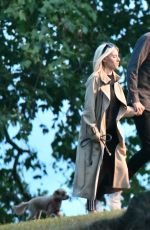 MOLLI KING and Stuart Broad at Italian Restaurant in Primrose Hill 08/12/2019