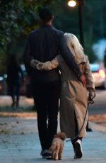 MOLLI KING and Stuart Broad at Italian Restaurant in Primrose Hill 08/12/2019