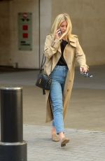 MOLLIE KING Leaves BBC Studios in London 08/11/2019